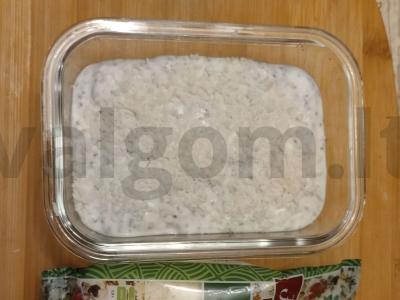 Švelnus bananų desertas su maconi, chia sėklomis ir kokosų drožlėmis Žingsnis 4