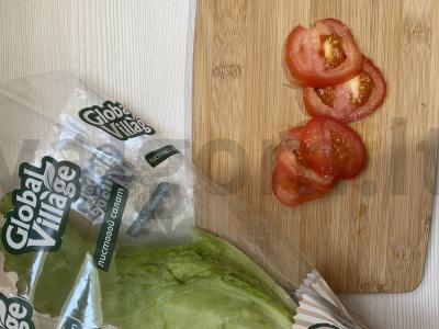 Tortilijos sumuštinis keptuvėje Žingsnis 3