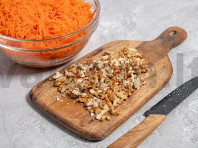 Klasikinis morkų tortas Žingsnis 1