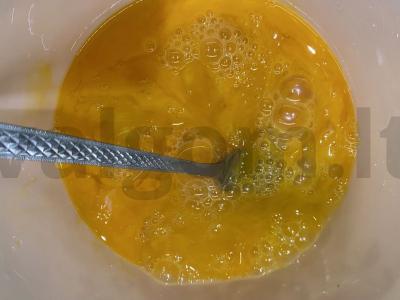Oro omletas „Kaip vaikystėje“ Žingsnis 2