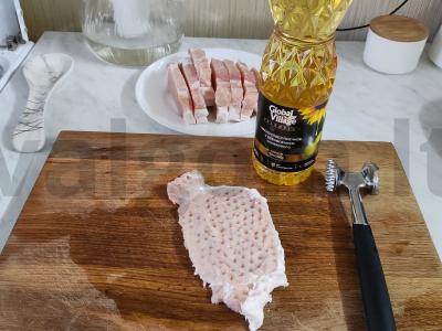 Skani kiaulienos šonkaulių kepsniai vakarienei Žingsnis 1