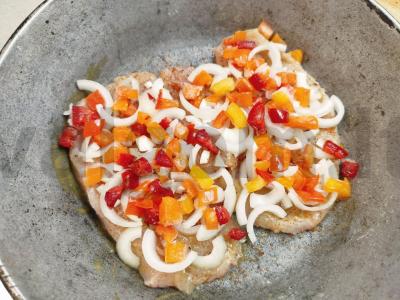 Kalakutienos kotletai su daržovėmis vakarienei Žingsnis 6