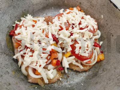 Kalakutienos kotletai su daržovėmis vakarienei Žingsnis 7