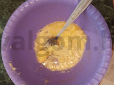 Tradiciškas sausainis Žingsnis 1