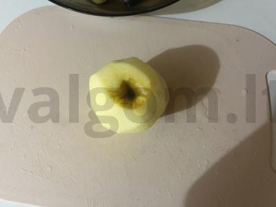 Vaisių užkandis su varškės sūriu ant iešmelių Žingsnis 3