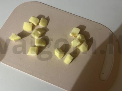 Vaisių užkandis su varškės sūriu ant iešmelių Žingsnis 4