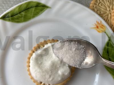 Graikiško jogurto ir nesaldžių krekerių pyragaitis Žingsnis 2