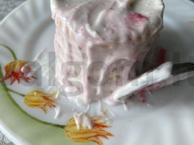 Graikiško jogurto ir nesaldžių krekerių pyragaitis Žingsnis 5