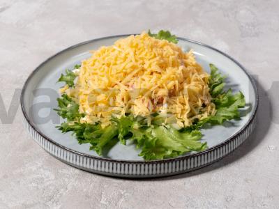 Karpadano salotos su sūriu ir agurku Žingsnis 3