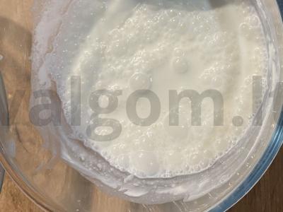 Spagečiai su vištiena ir grybais grietinėlės-varškės padaže Žingsnis 5