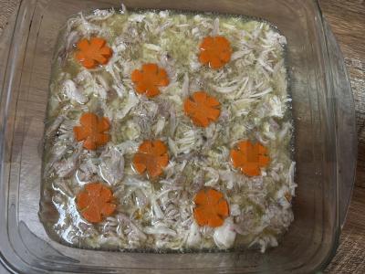 Namų vištienos želė Žingsnis 11