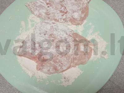 Kiaulienos filė kotletai su muskato riešutu Žingsnis 3