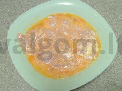 Kiaulienos filė kotletai su muskato riešutu Žingsnis 4