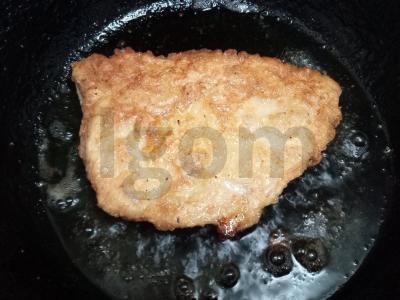 Kiaulienos filė kotletai su muskato riešutu Žingsnis 6