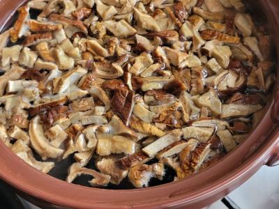 Džiovintų baltųjų grybų sriuba „Kaimelis“ Žingsnis 4