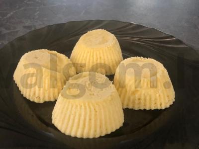 Varškės-kokoso apkepas mikrobangų krosnelėje Žingsnis 3