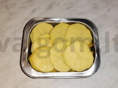 Bulvių apkepas su vištiena sezamų aliejuje Žingsnis 5