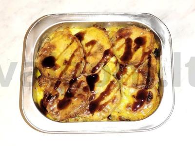 Bulvių apkepas su vištiena sezamų aliejuje pagrindine nuotrauka