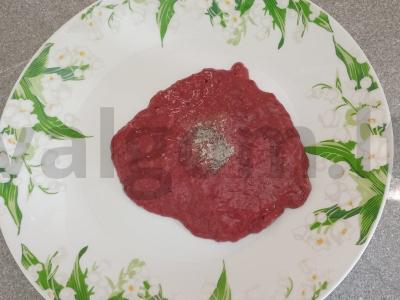 Karštas sumuštinis su kepenų paštetu ir sūriu Žingsnis 1