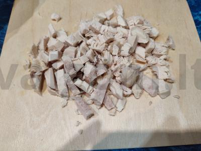 Pekino kopūstų salotas „Kapitelis“ Žingsnis 1