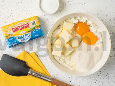 Sraigės su varške Žingsnis 1