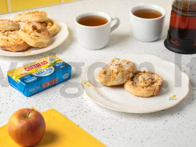 Sraigės su varške pagrindine nuotrauka