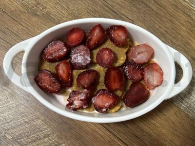 Braškinių tiramisu su varške Žingsnis 7