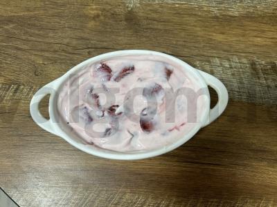 Braškinių tiramisu su varške Žingsnis 8