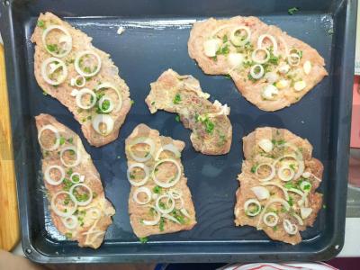 Kiaulienos kepsniai garstyčių marinate Žingsnis 5