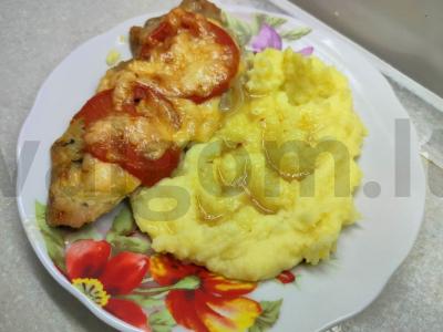 Kiaulienos kepsniai garstyčių marinate pagrindine nuotrauka