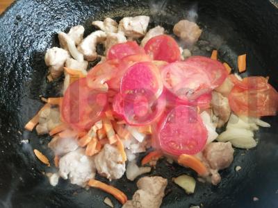 Ryžiai su kiauliena ir daržovėmis „Aromatingi“ Žingsnis 6