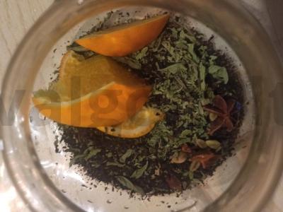 Žieminis arbata su apelsinu Žingsnis 4