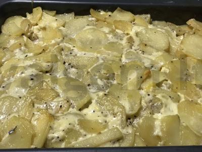 Bulvės su grybais ir vištienos filė Žingsnis 7