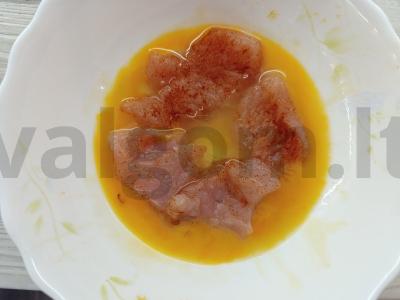 Kalakutų nagetai su paprika Žingsnis 3