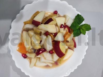 Vaisių salotos su kokteiliu Žingsnis 3