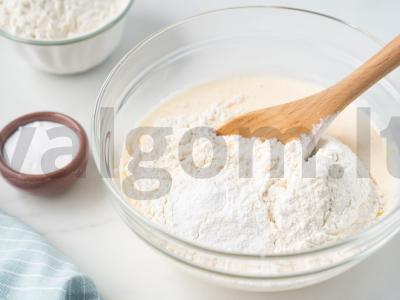 Pyragas „Valgo visi“ su lašiša ir ryžiais Žingsnis 2