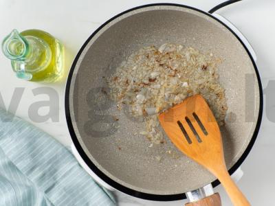 Pyragas „Valgo visi“ su lašiša ir ryžiais Žingsnis 5