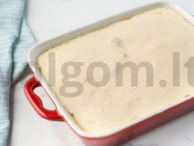 Pyragas „Valgo visi“ su lašiša ir ryžiais Žingsnis 8