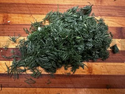 Salotos su jūros kokteiliu ir sūriu Žingsnis 5