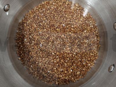 Grikių košė su troškinta kalakutiena Žingsnis 4