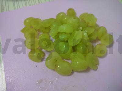 Vištienos ir vynuogių salotas Žingsnis 1