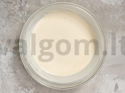 Blynai su grietine Žingsnis 5