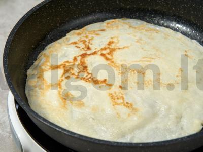 Blynai su grietine Žingsnis 7