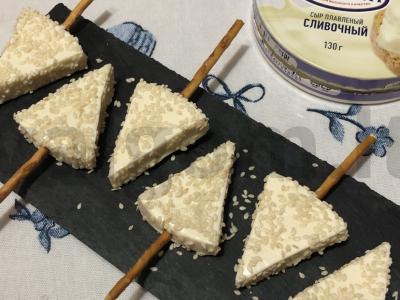 Užkandis „Sūrio eskimo“ Žingsnis 4