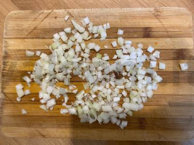 Troškintas bulgur su daržovėmis sojos padaže Žingsnis 2