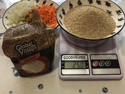 Troškinti vištienos skrandžiai su quinoa Žingsnis 4