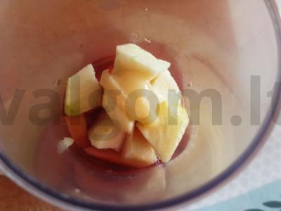 Obuolių sultys su vyšnių sultimis Žingsnis 3