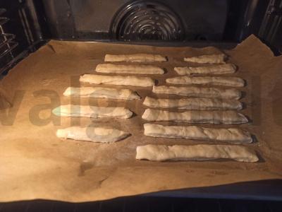 Vaniliniai pagaliukai su braškių džemu Žingsnis 6