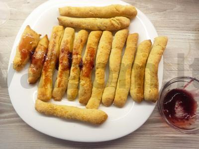 Vaniliniai pagaliukai su braškių džemu Žingsnis 7