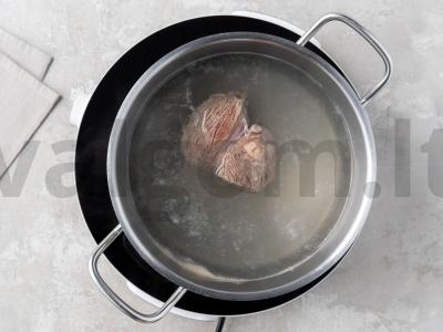 Klasikinis boršas su jautiena Žingsnis 2